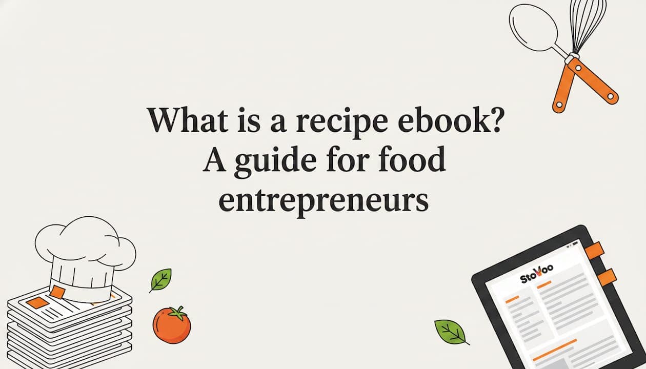 What is a recipe ebook? A guide for food entrepreneurs