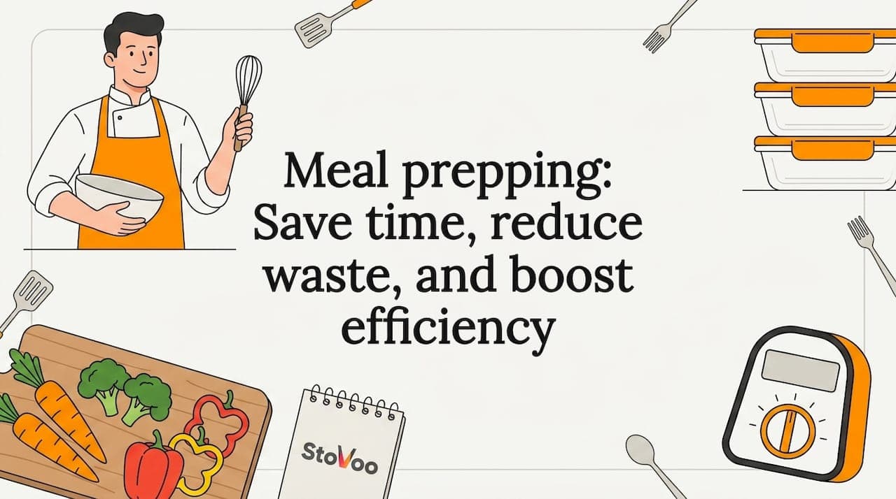 Meal prepping: Save time, reduce waste, and boost efficiency