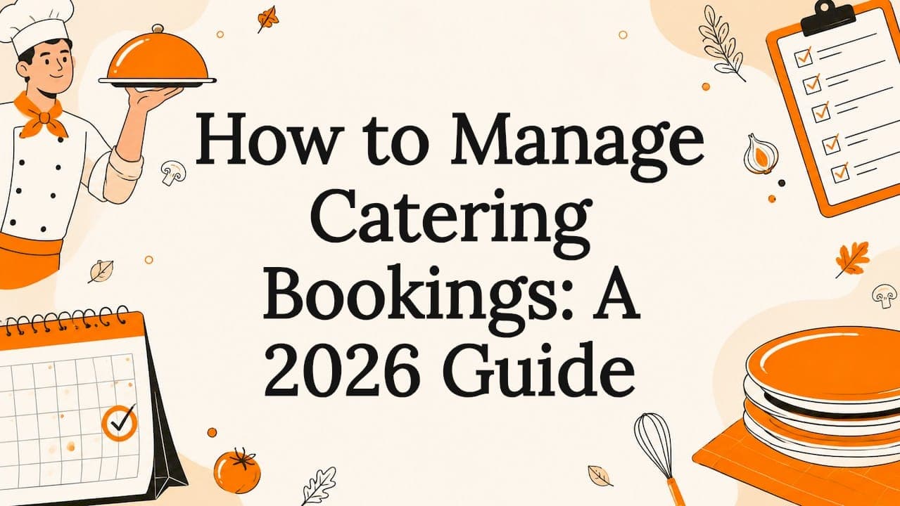 How to Manage Catering Bookings: A 2026 Guide