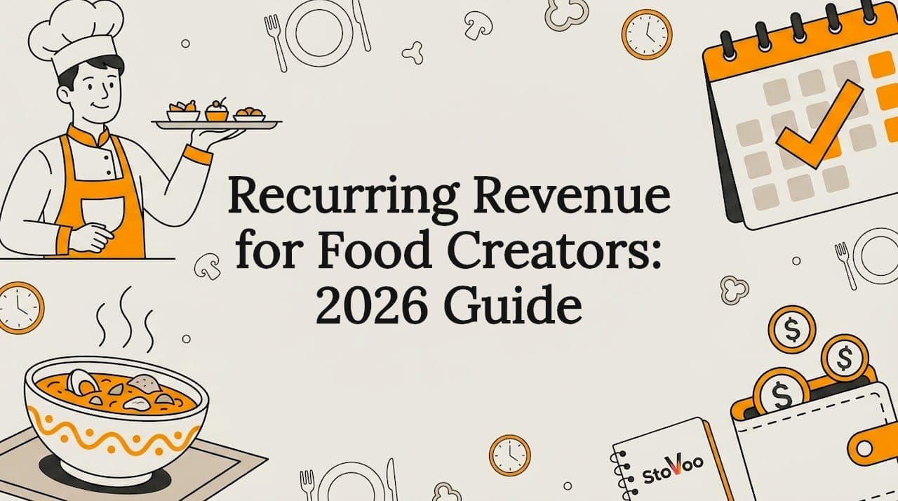 Recurring Revenue for Food Creators: 2026 Guide