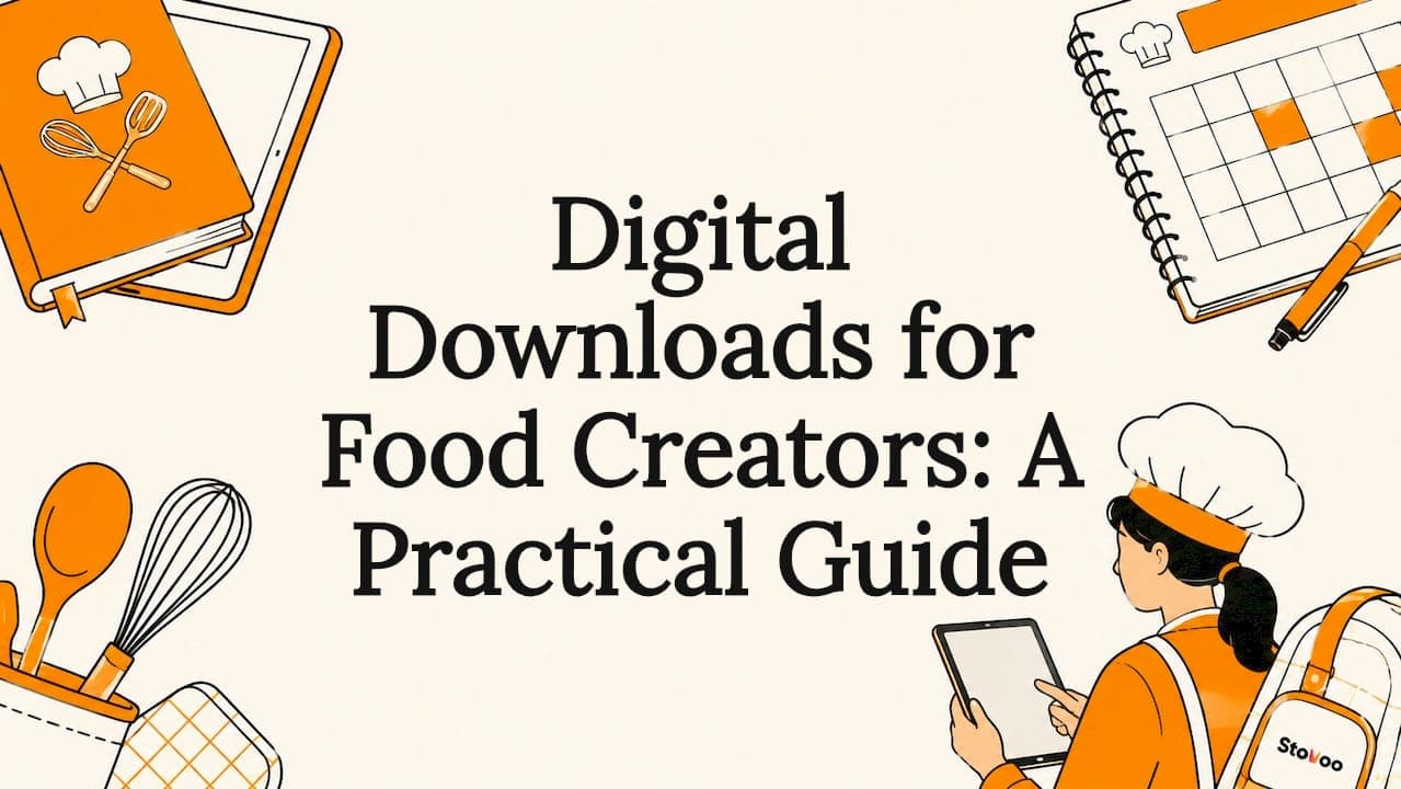 Digital Downloads for Food Creators: A Practical Guide