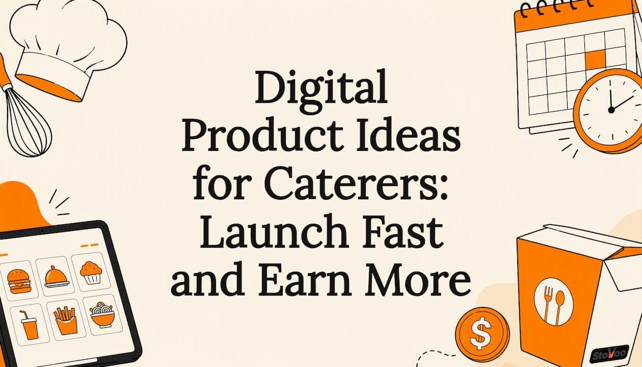 Digital Product Ideas for Caterers: Launch Fast and Earn More