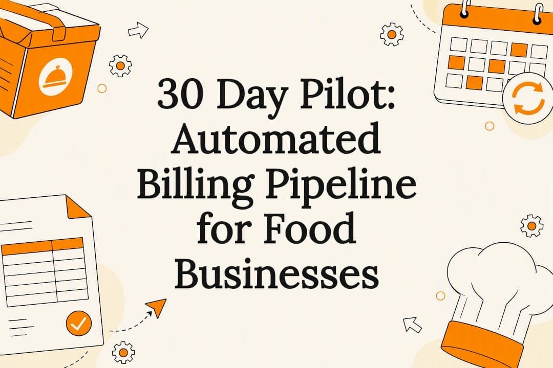30 Day Pilot: Automated Billing Pipeline for Food Businesses